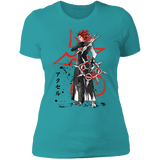 T-Shirts Tahiti Blue / S The Flurry of Dancing Flames Women's Premium T-Shirt