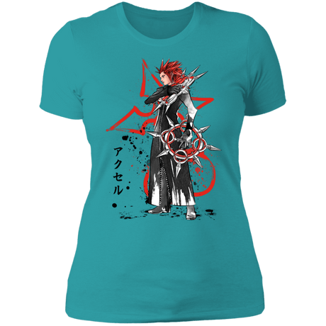 T-Shirts Tahiti Blue / S The Flurry of Dancing Flames Women's Premium T-Shirt