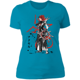 T-Shirts Turquoise / S The Flurry of Dancing Flames Women's Premium T-Shirt