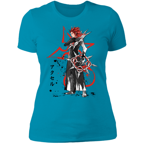 T-Shirts Turquoise / S The Flurry of Dancing Flames Women's Premium T-Shirt
