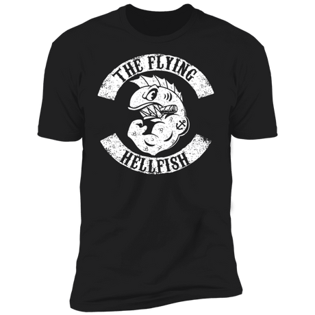 T-Shirts Black / X-Small The Flying Hellfish Men's Premium T-Shirt