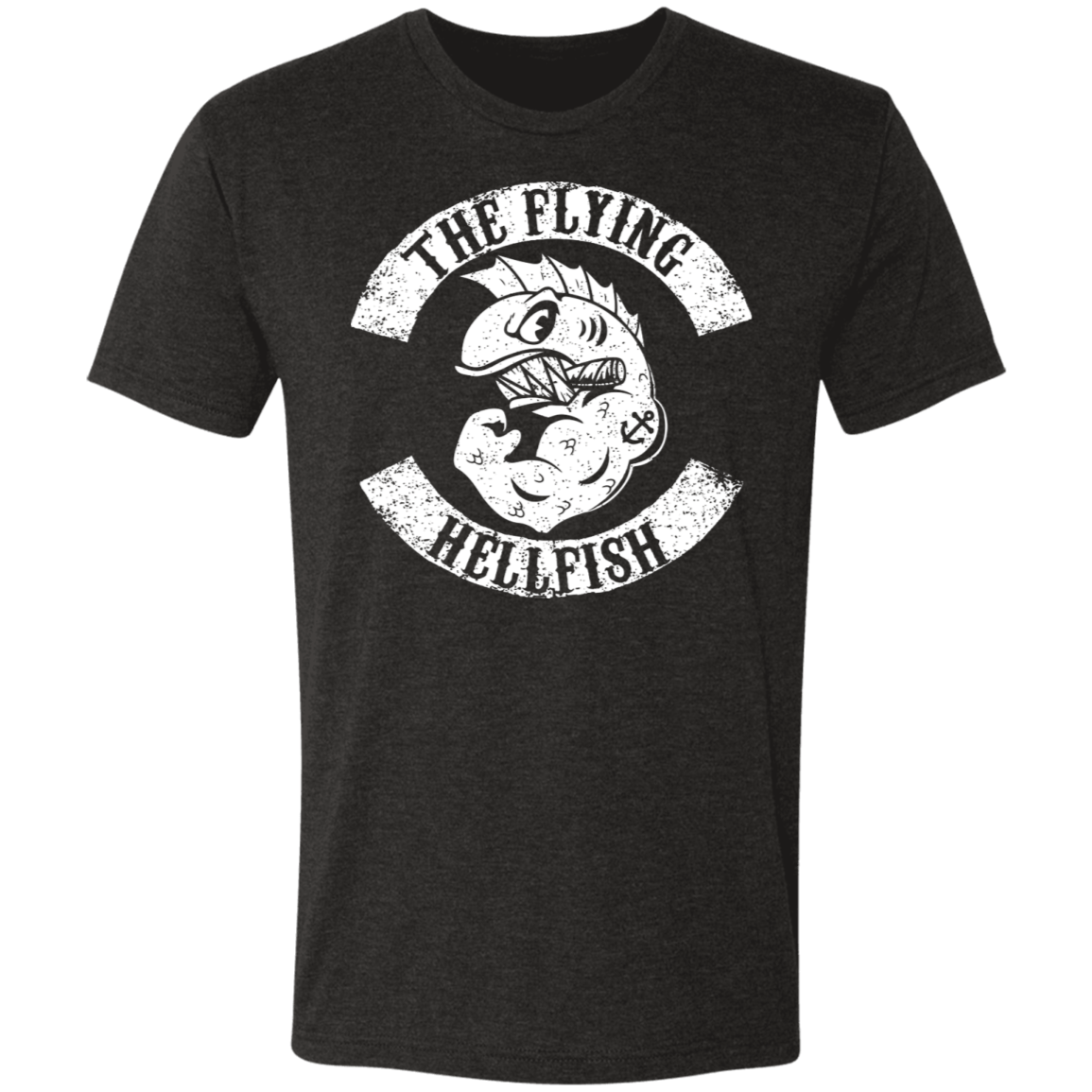 T-Shirts Vintage Black / S The Flying Hellfish Men's Triblend T-Shirt