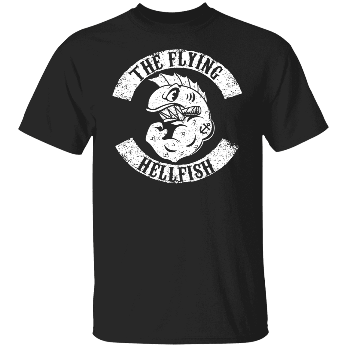 T-Shirts Black / S The Flying Hellfish T-Shirt