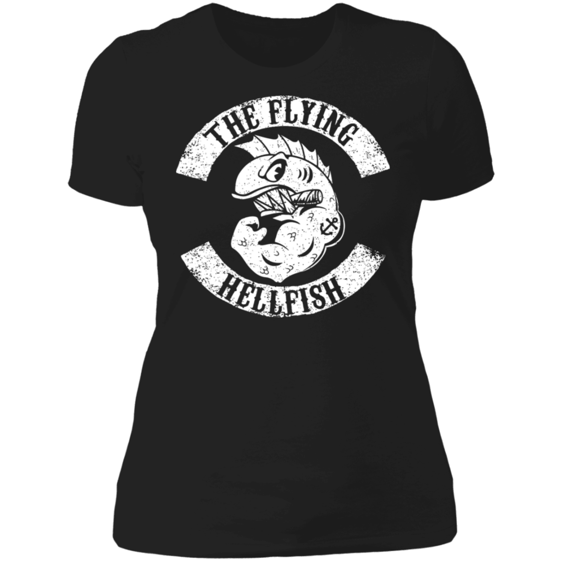 T-Shirts Black / X-Small The Flying Hellfish Women's Premium T-Shirt