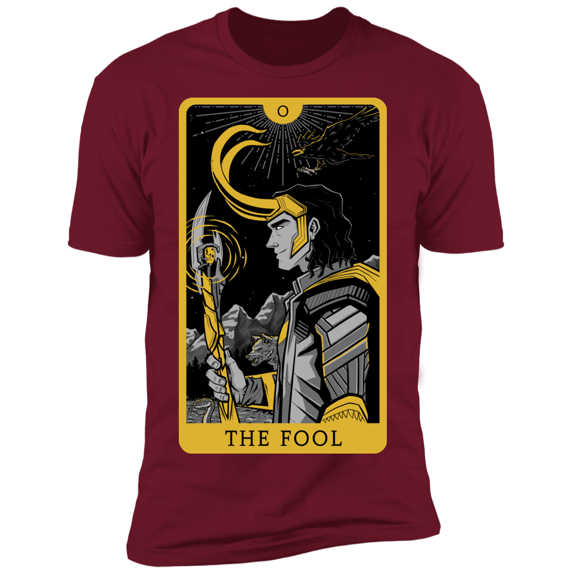 T-Shirts Cardinal / S The Fool Men's Premium T-Shirt
