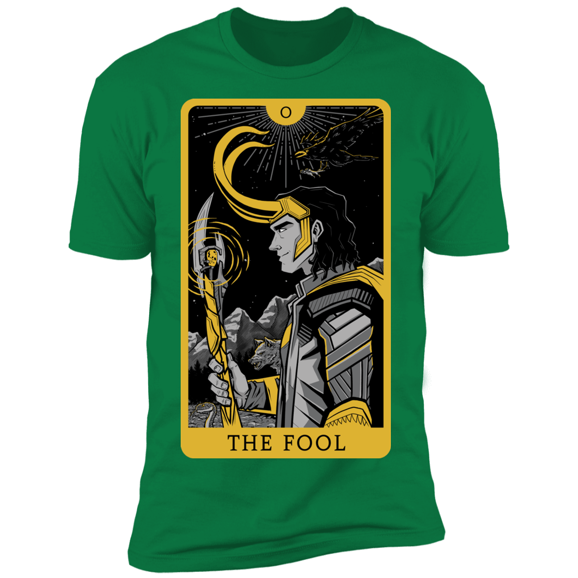 T-Shirts Kelly Green / S The Fool Men's Premium T-Shirt