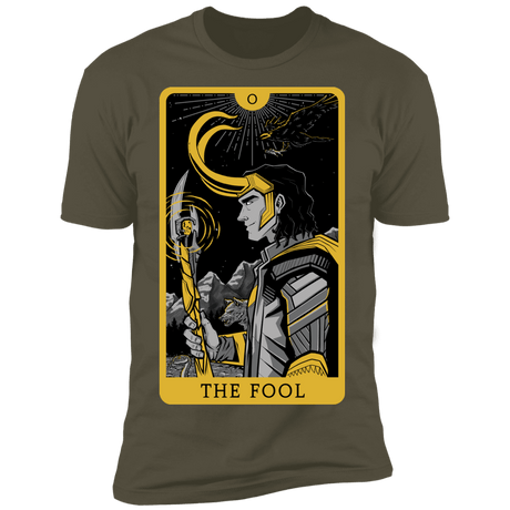 T-Shirts Military Green / S The Fool Men's Premium T-Shirt