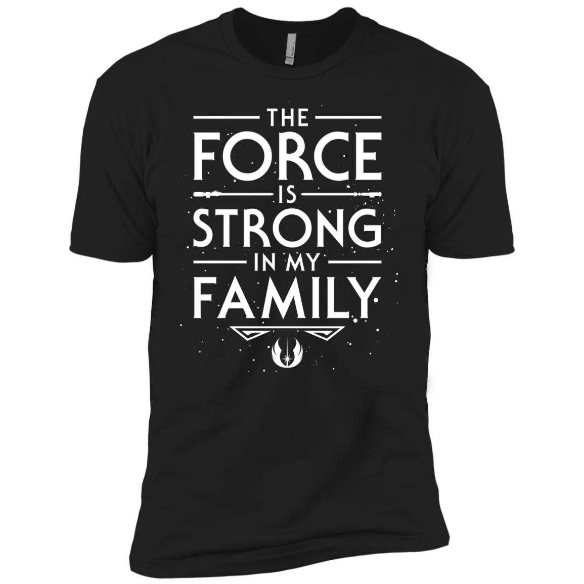 The Force is Strong in my Family Boys Premium T-Shirt