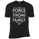 The Force is Strong in my Family Boys Premium T-Shirt