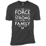 The Force is Strong in my Family Boys Premium T-Shirt