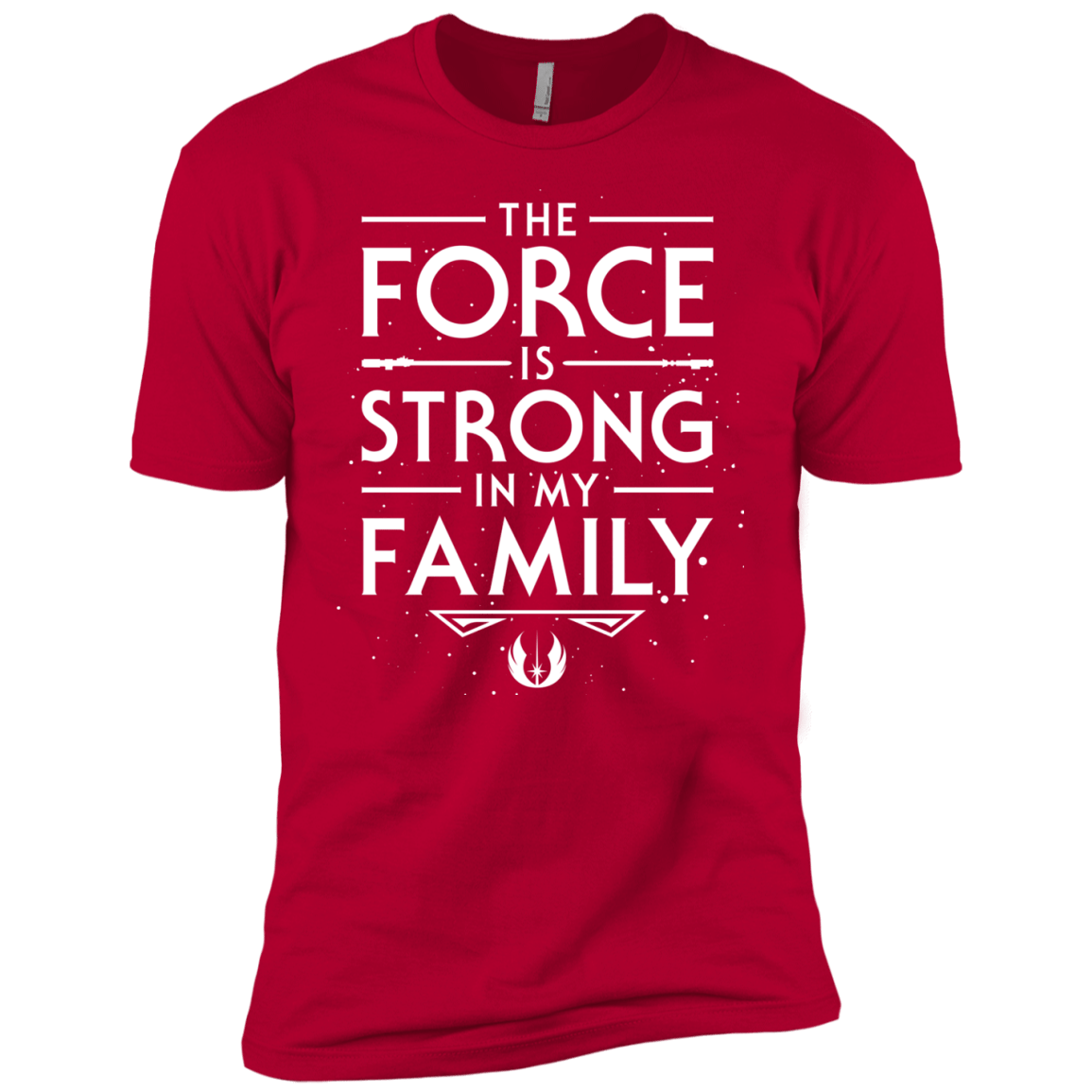 The Force is Strong in my Family Boys Premium T-Shirt