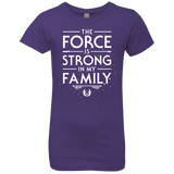 The Force is Strong in my Family Girls Premium T-Shirt