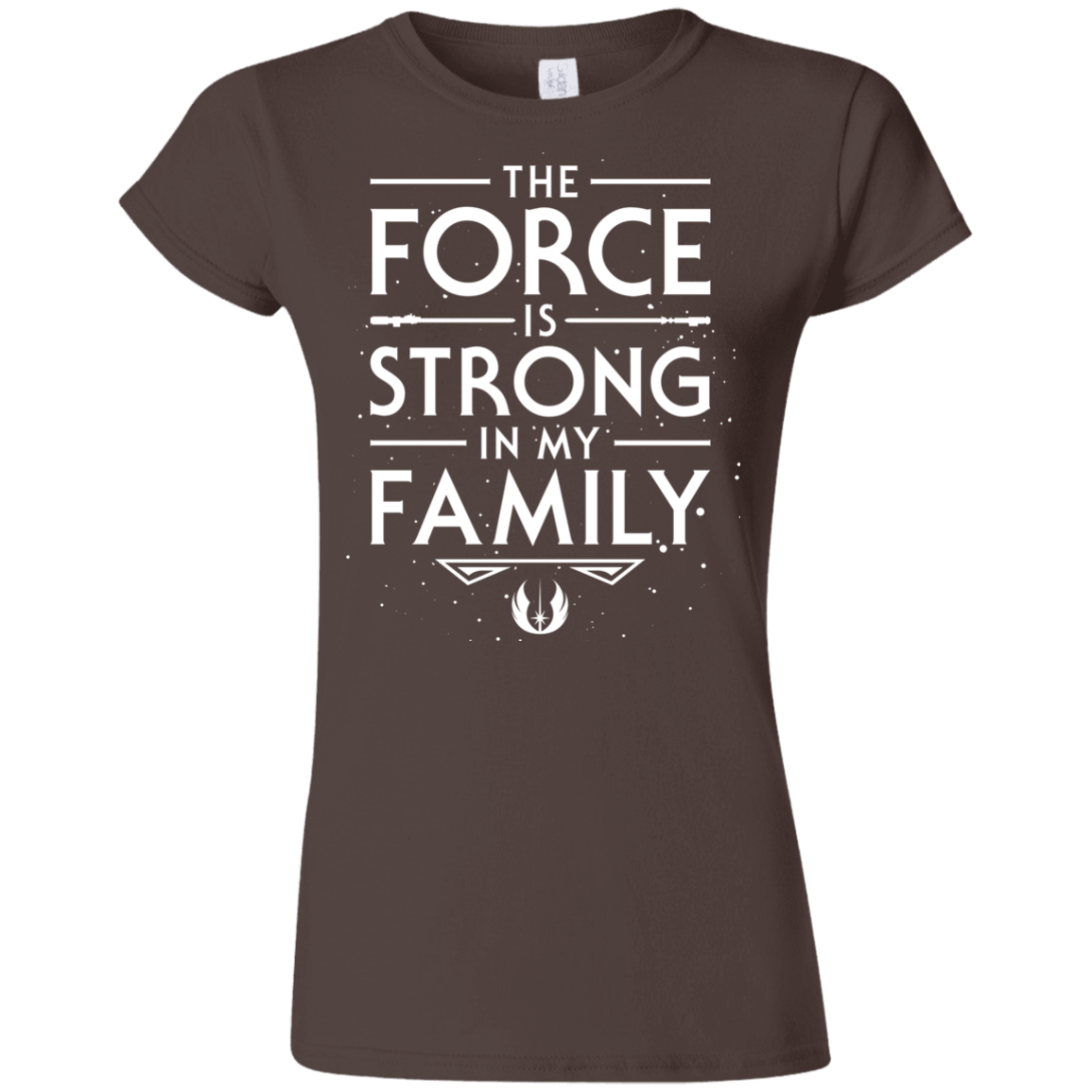 The Force is Strong in my Family Junior Slimmer-Fit T-Shirt