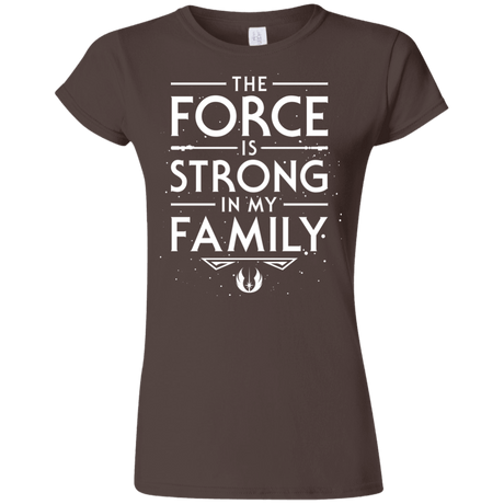 The Force is Strong in my Family Junior Slimmer-Fit T-Shirt