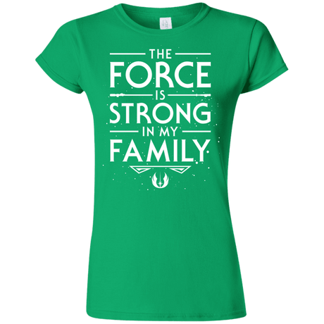 The Force is Strong in my Family Junior Slimmer-Fit T-Shirt