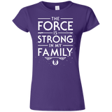 The Force is Strong in my Family Junior Slimmer-Fit T-Shirt