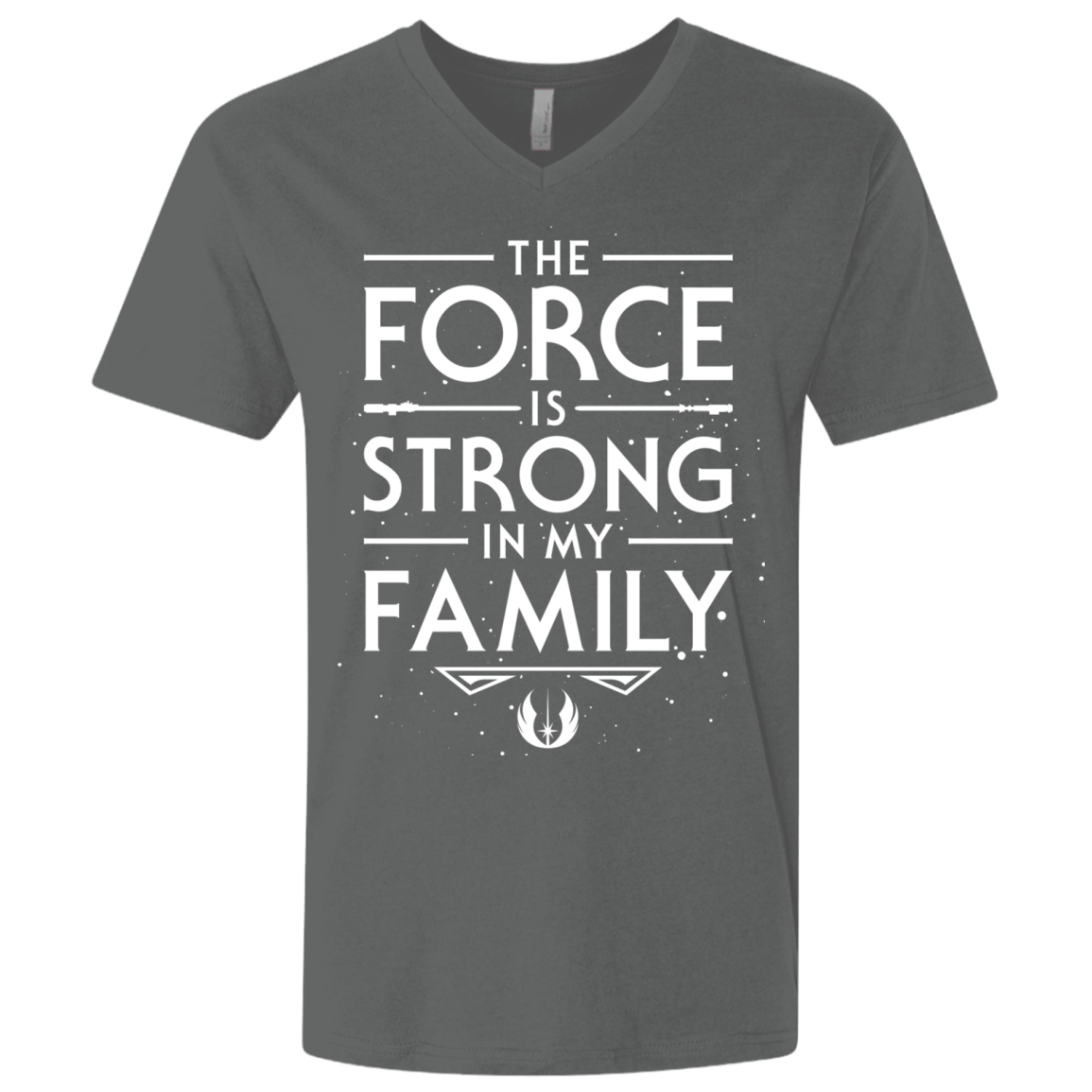 The Force is Strong in my Family Men's Premium V-Neck