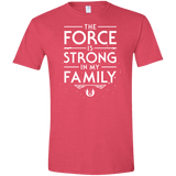 The Force is Strong in my Family Men's Semi-Fitted Softstyle