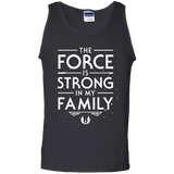 T-Shirts Black / S The Force is Strong in my Family Men's Tank Top