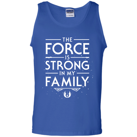 T-Shirts Royal / S The Force is Strong in my Family Men's Tank Top