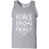 T-Shirts Sport Grey / S The Force is Strong in my Family Men's Tank Top