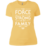The Force is Strong in my Family Women's Premium T-Shirt
