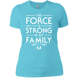 The Force is Strong in my Family Women's Premium T-Shirt