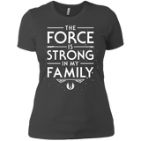 The Force is Strong in my Family Women's Premium T-Shirt