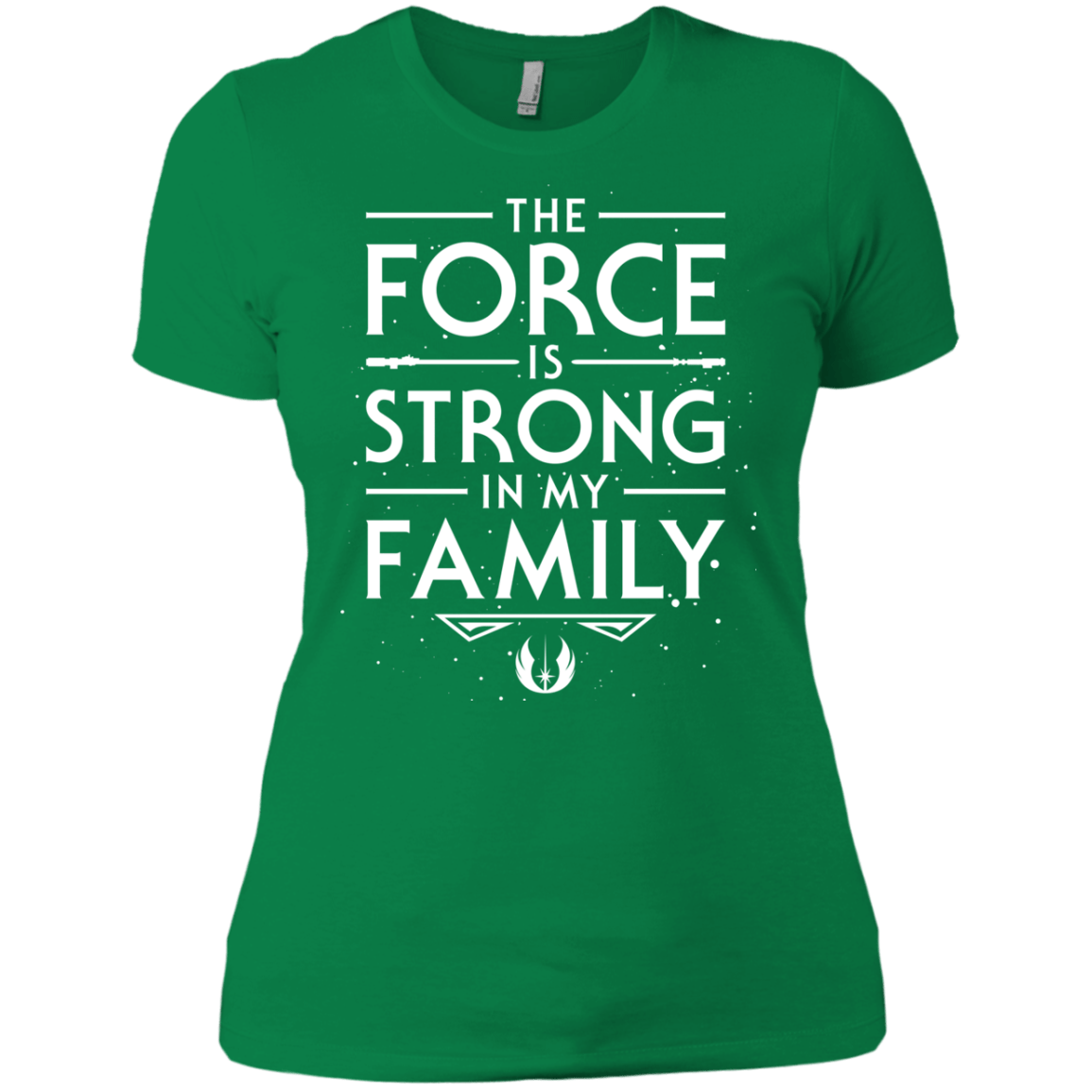 The Force is Strong in my Family Women's Premium T-Shirt