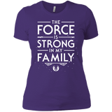 The Force is Strong in my Family Women's Premium T-Shirt