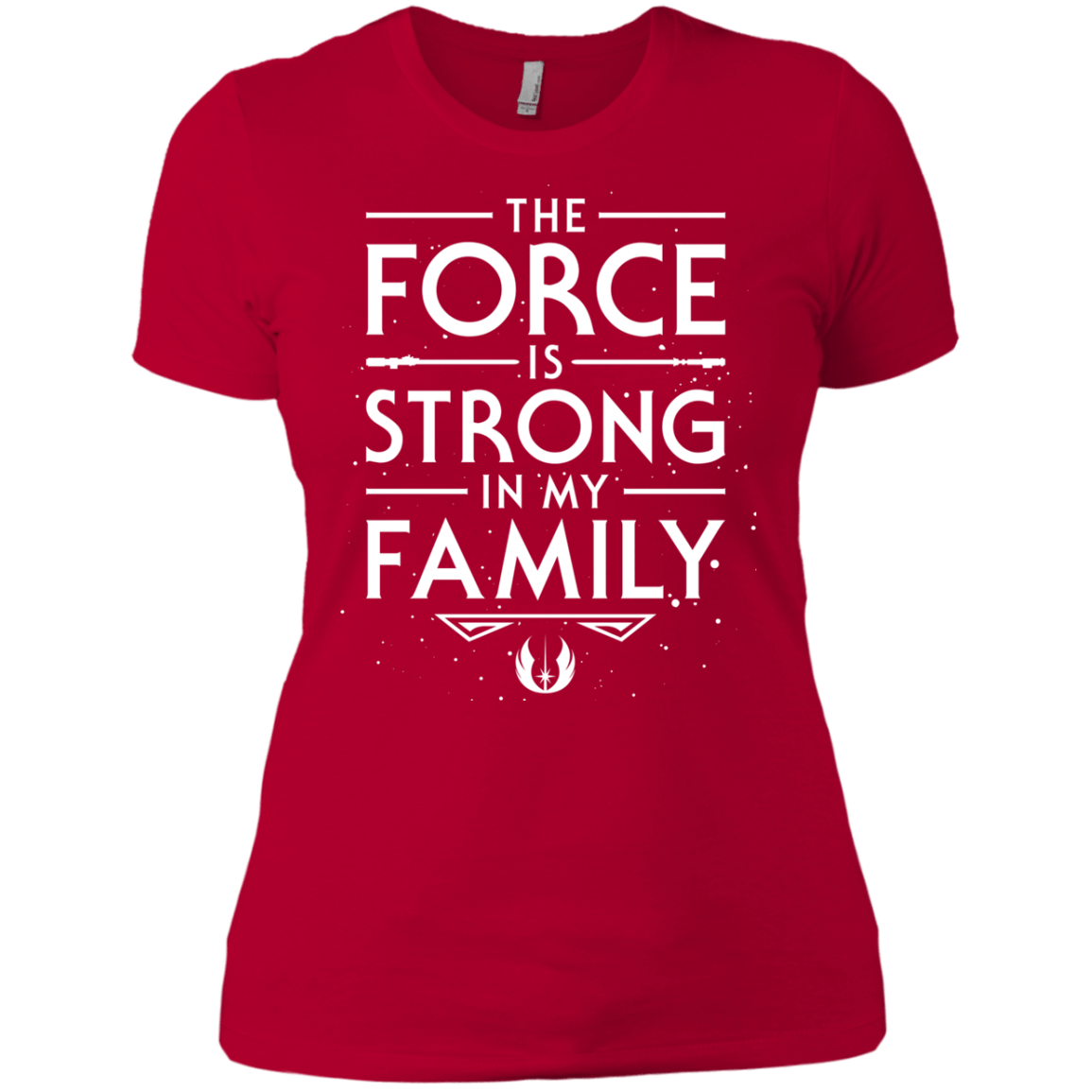 The Force is Strong in my Family Women's Premium T-Shirt