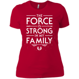 The Force is Strong in my Family Women's Premium T-Shirt