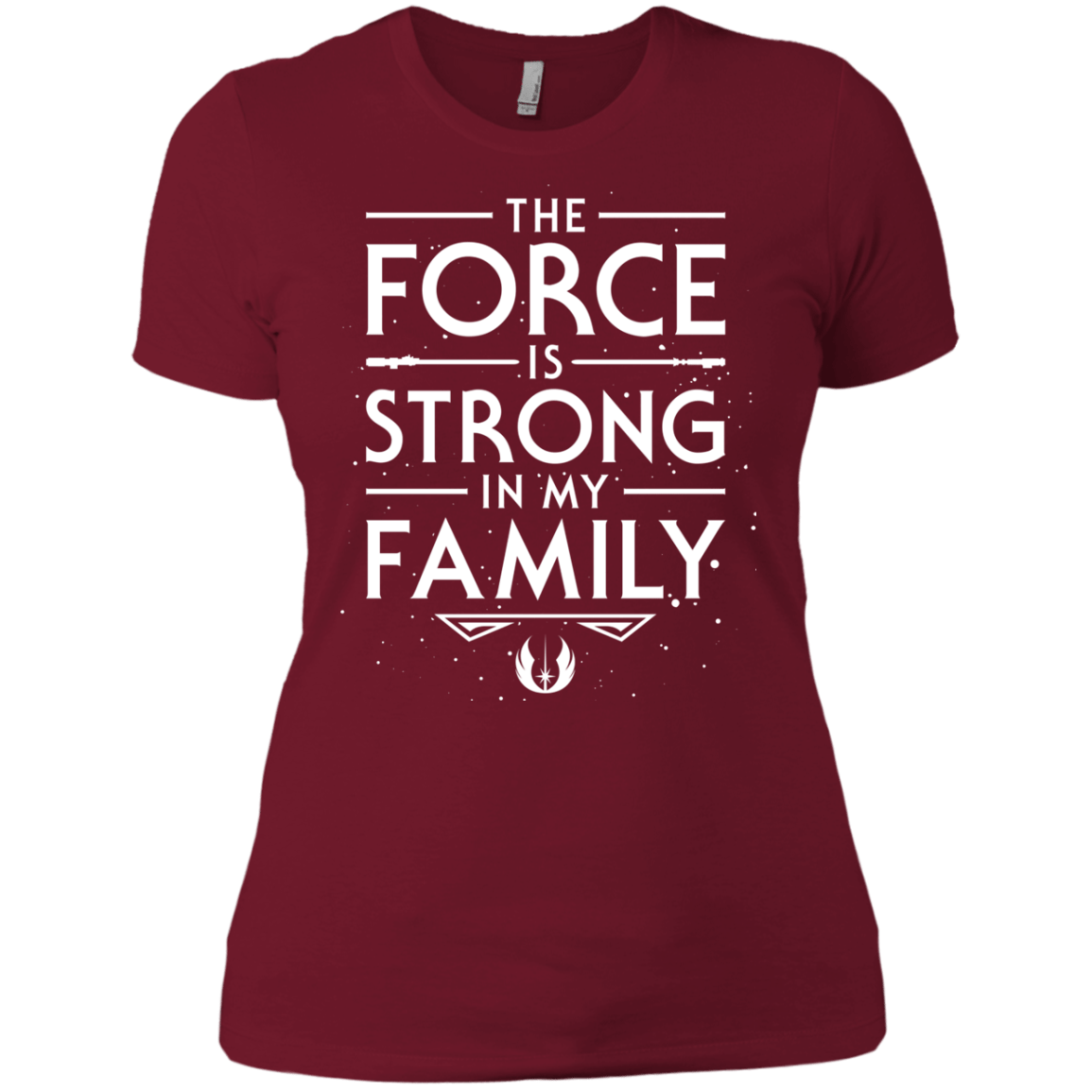 The Force is Strong in my Family Women's Premium T-Shirt