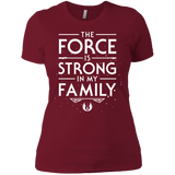 The Force is Strong in my Family Women's Premium T-Shirt