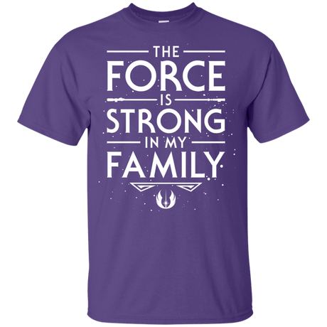 The Force is Strong in my Family Youth T-Shirt