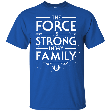 The Force is Strong in my Family Youth T-Shirt