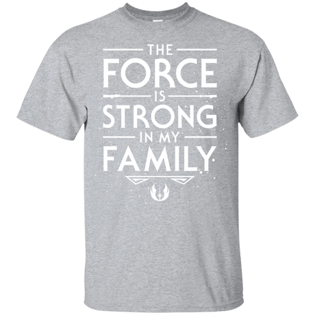 The Force is Strong in my Family Youth T-Shirt