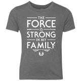 The Force is Strong in my Family Youth Triblend T-Shirt