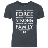 The Force is Strong in my Family Youth Triblend T-Shirt