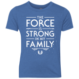 The Force is Strong in my Family Youth Triblend T-Shirt