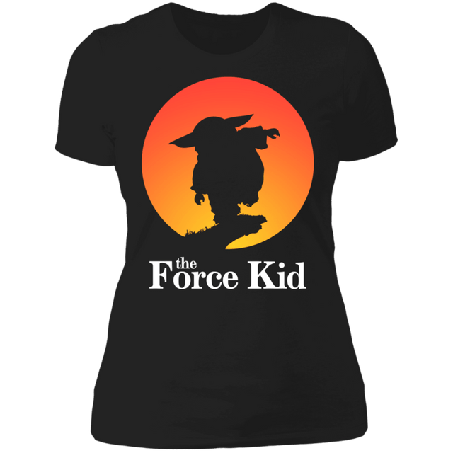 T-Shirts Black / X-Small The Force Kid Women's Premium T-Shirt