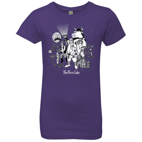 T-Shirts Purple Rush / YXS The Force Side Girls Premium T-Shirt