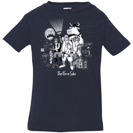 T-Shirts Navy / 6 Months The Force Side Infant Premium T-Shirt