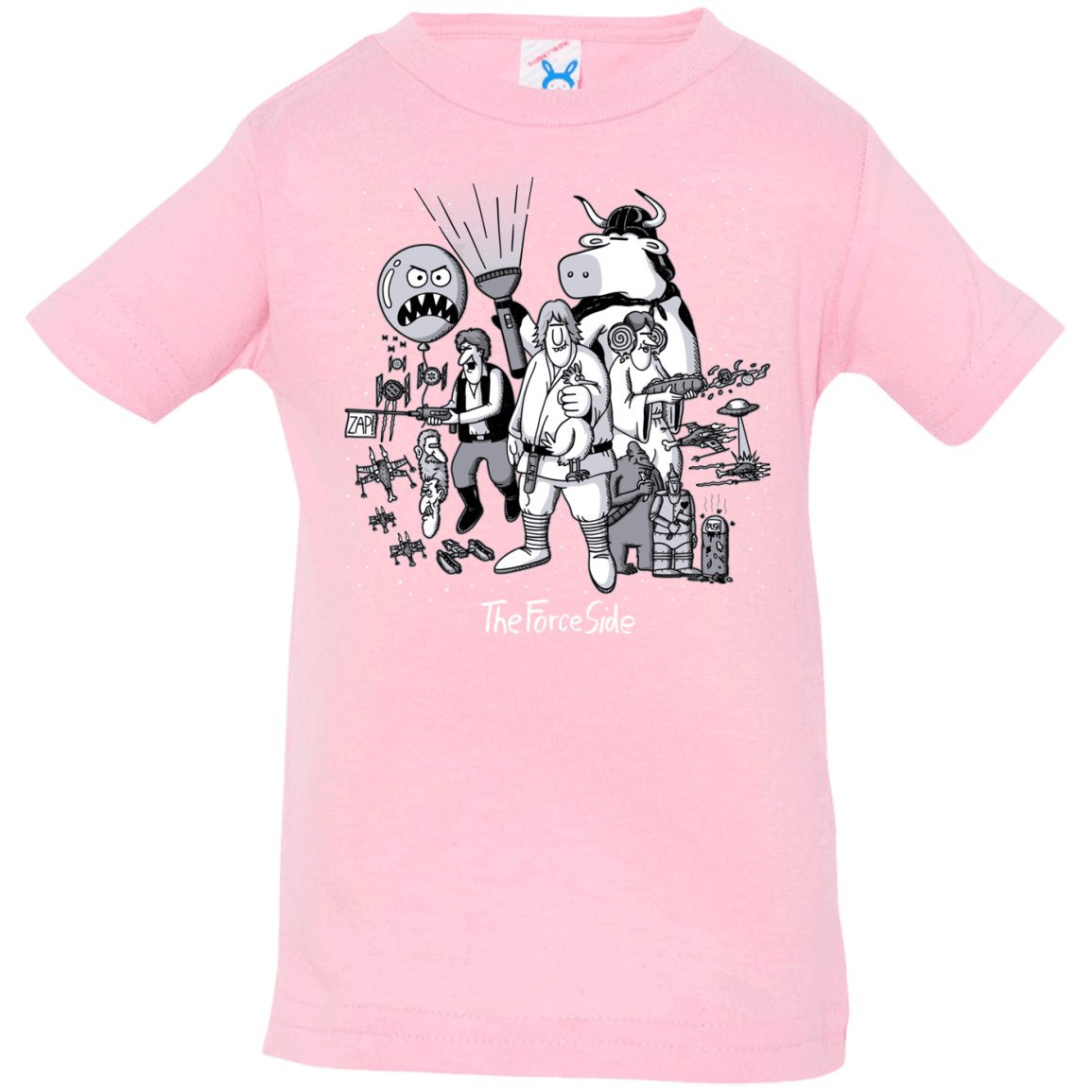 T-Shirts Pink / 6 Months The Force Side Infant Premium T-Shirt