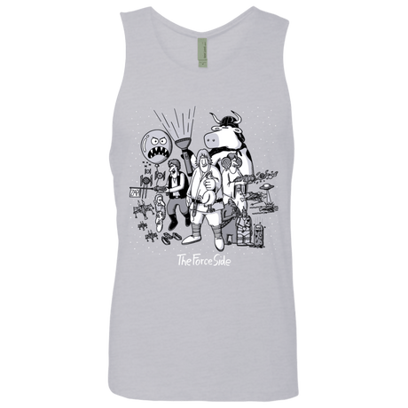 T-Shirts Heather Grey / Small The Force Side Men's Premium Tank Top