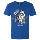 T-Shirts Royal / X-Small The Force Side Men's Premium V-Neck