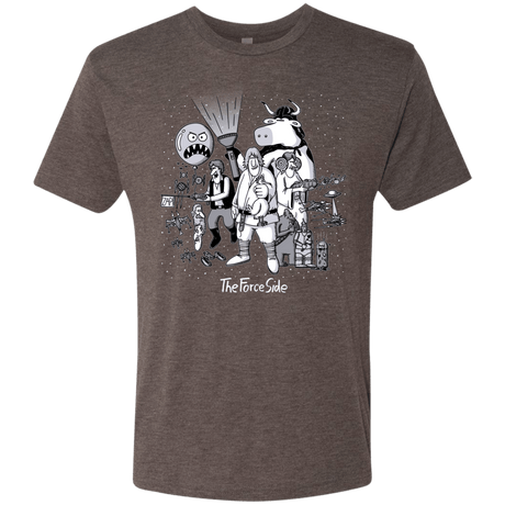 T-Shirts Macchiato / Small The Force Side Men's Triblend T-Shirt