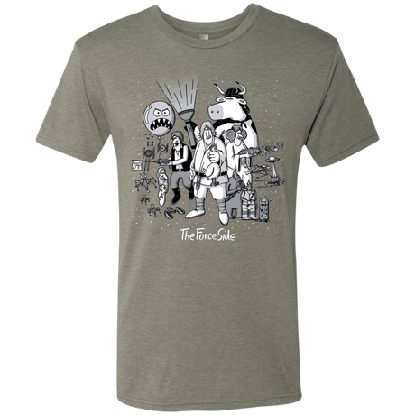 T-Shirts Venetian Grey / Small The Force Side Men's Triblend T-Shirt