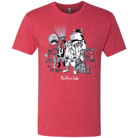 T-Shirts Vintage Red / Small The Force Side Men's Triblend T-Shirt
