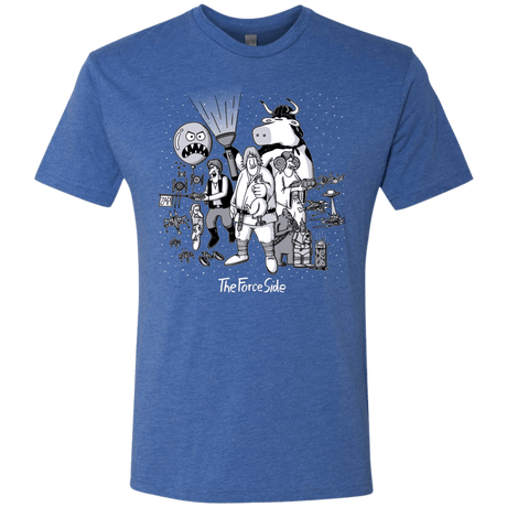 T-Shirts Vintage Royal / Small The Force Side Men's Triblend T-Shirt